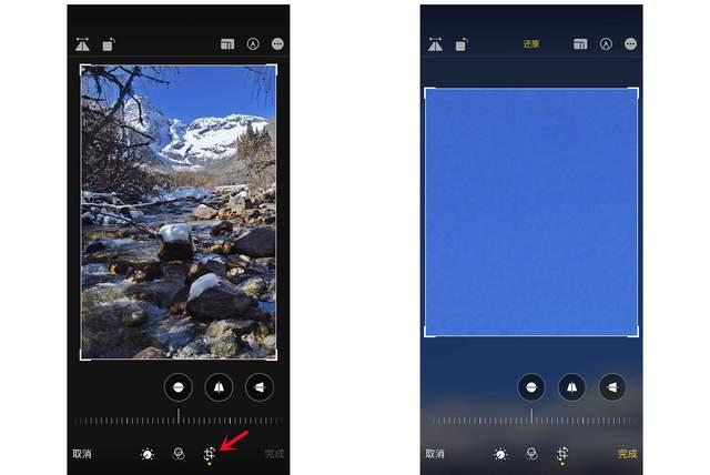 嘉定苹果手机维修分享iPhone手机如何使用裁剪功能隐藏照片 
